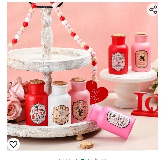 Love Potion Pink Bottles - Set of 12 - photo 3