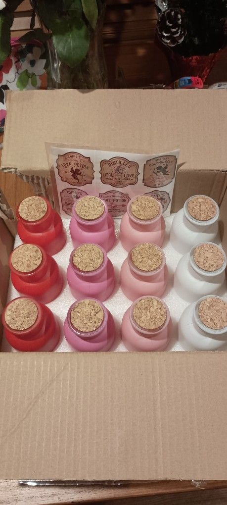Love Potion Pink Bottles - Set of 12 - photo 4