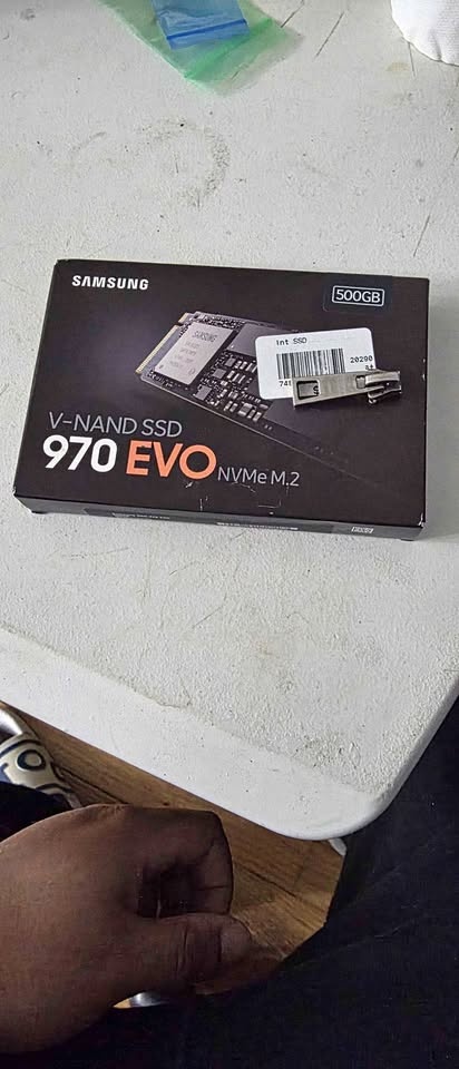 Samsung 970 EVO M.2 NVME 500gb SSD