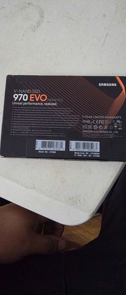 Samsung 970 EVO M.2 NVME 500gb SSD - photo 2