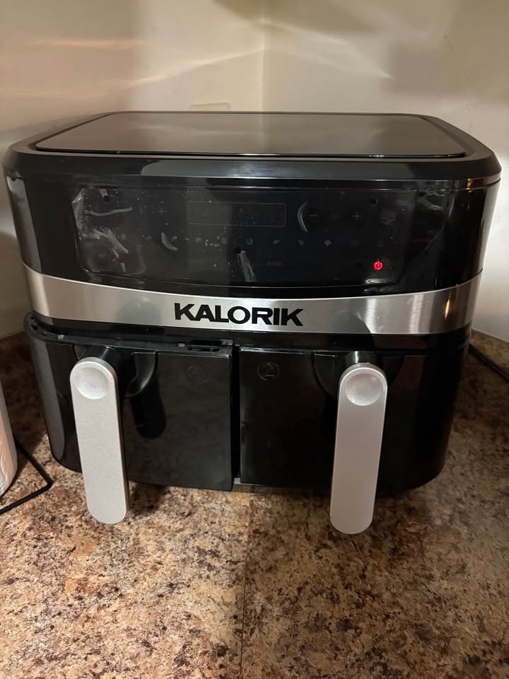 Kalorik 10 qt dual basket digital air fryer - $150 - photo 5