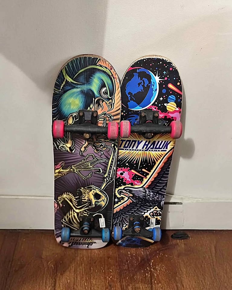 Two Skateboards