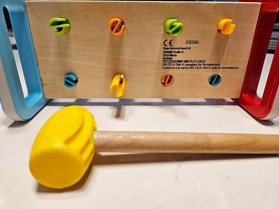 Hape Wooden Rainbow Pounder - 12Months+ - photo 2