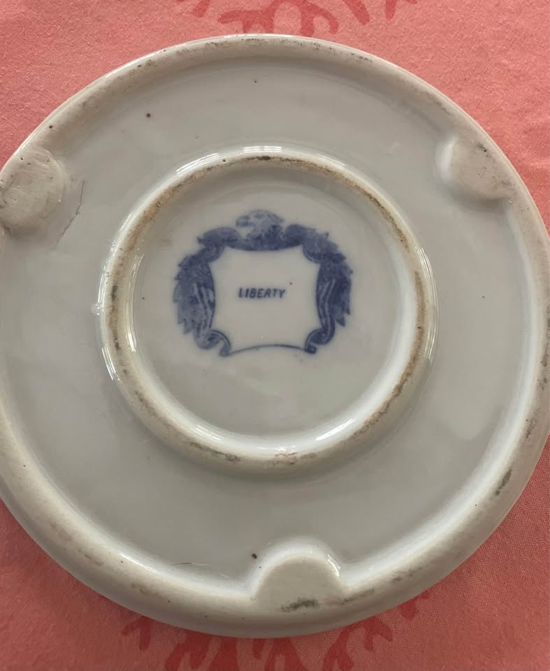 Vintage Liberty Delft Farm Scene Trivets (Set of 2) - photo 4