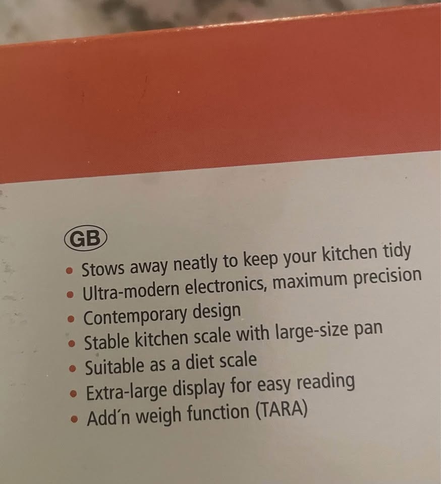 SOEHLNE VERA DIGITAL KITCHEN SCALE - NEVER USED! - photo 4