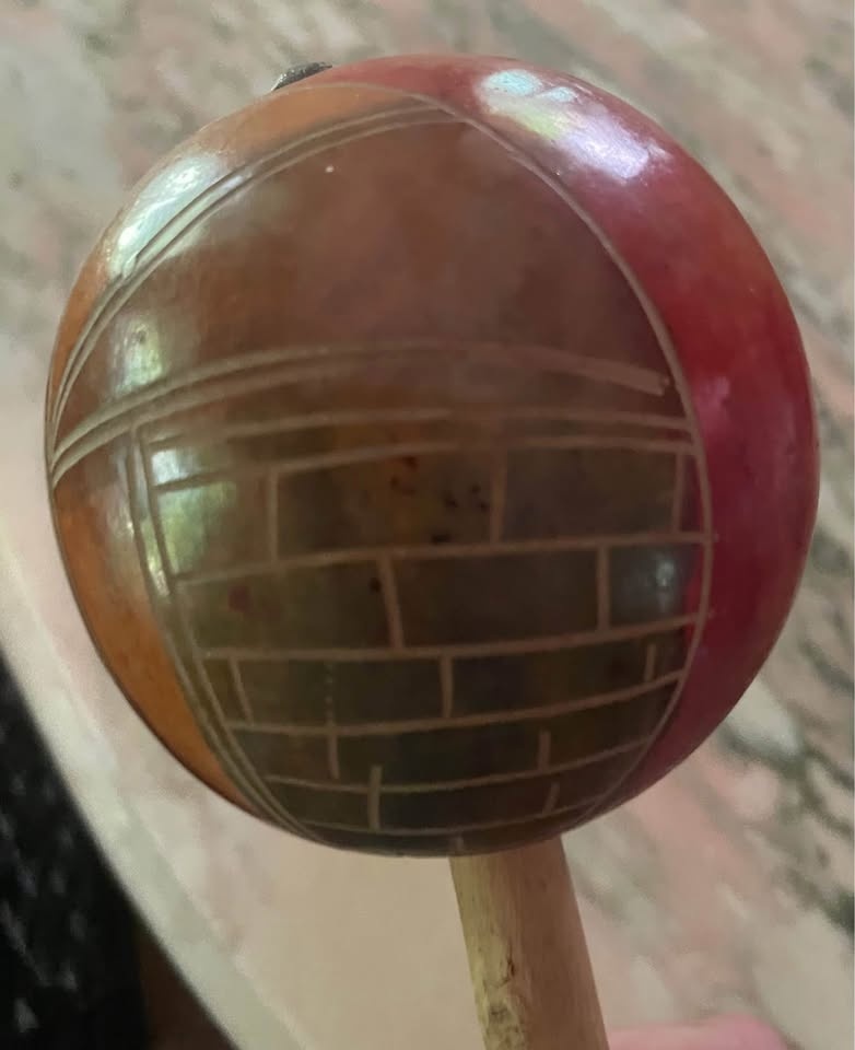 VINTAGE WOODEN MARACAS - SET OF 2! - photo 3