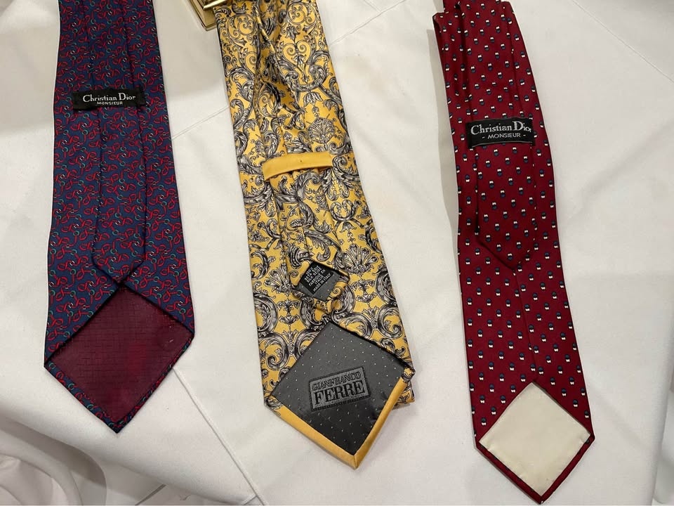 Men's Silk Ties: Dior & Ferre - photo 2
