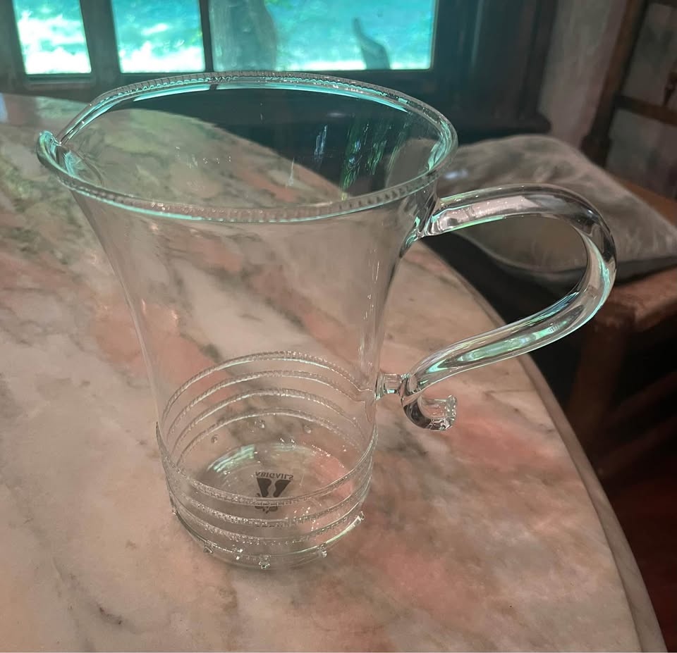 LA BOEHEME 24oz GLASS PITCHER BY ABIGAIL- NEW IN BOX! - photo 3