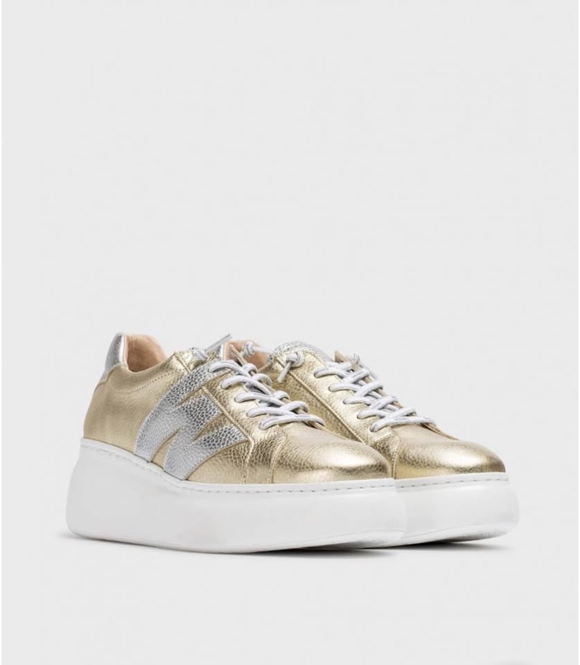 Wonders Gold Zurich Sneakers Size 42 - NEW - photo 2