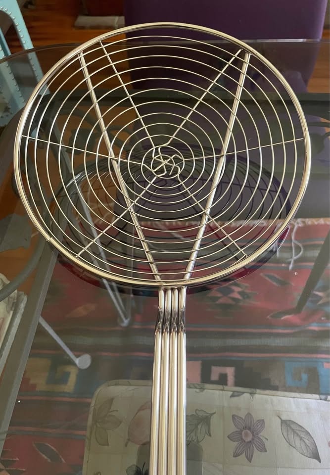 9" Nickel Plated Spiral Skimmers - Set of 3 - photo 2