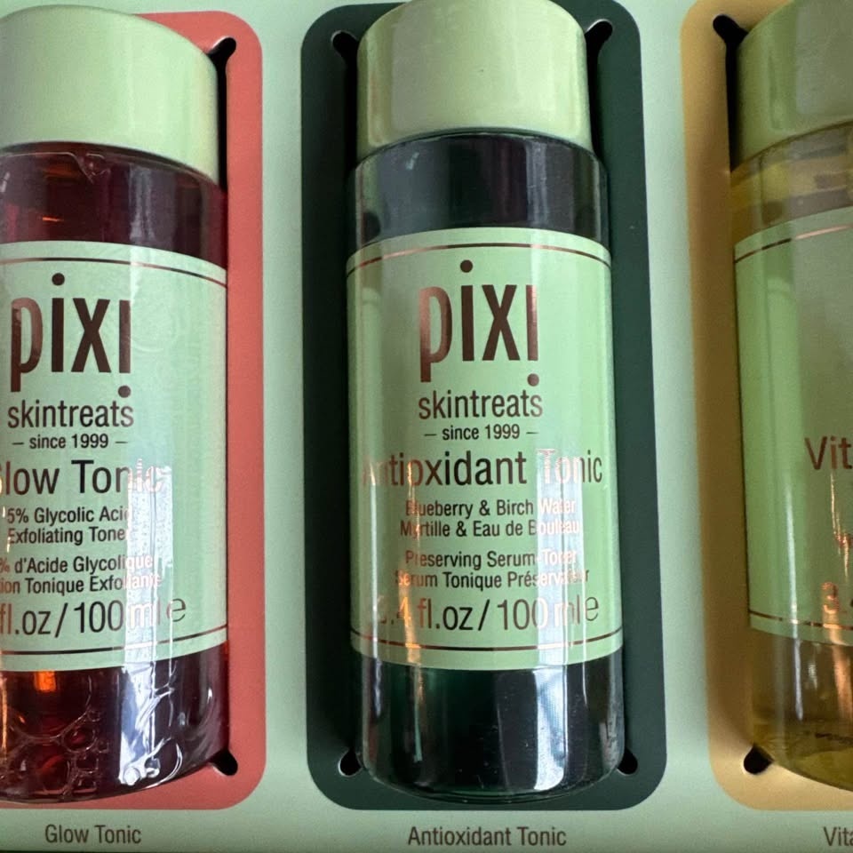 Pixi Glow Tonic 3-Pack | Antioxidant & Vitamin C - photo 3