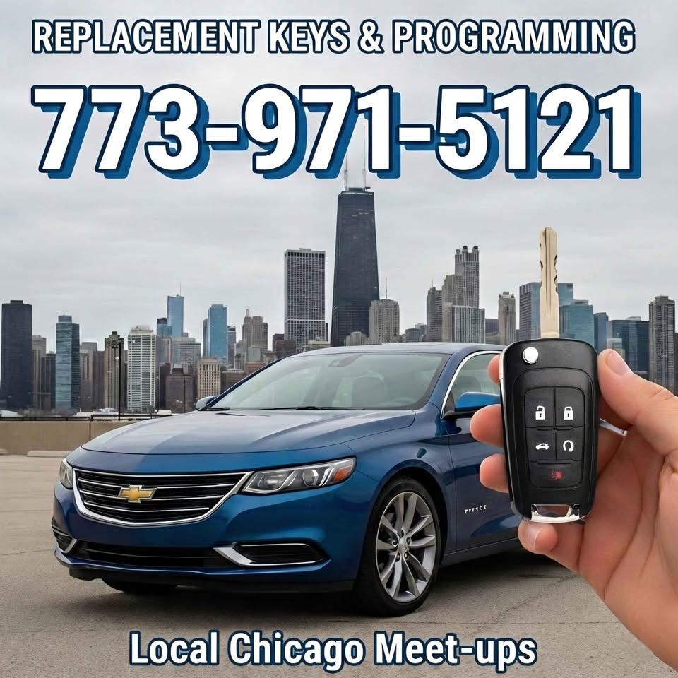 Buick Chevy GMC Push-Start Flip Key Fob Remote
