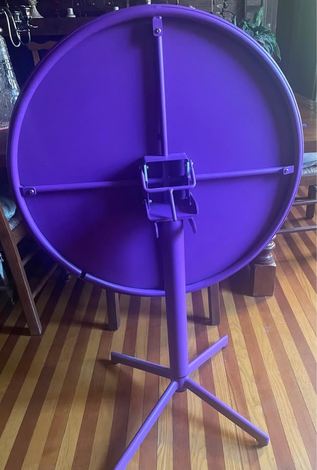 ZUO MODERN PURPLE FOLDING TABLE - photo 2