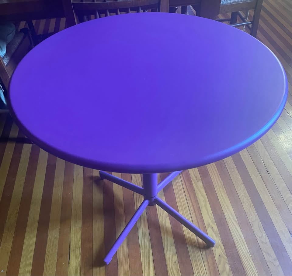 ZUO MODERN PURPLE FOLDING TABLE - photo 3