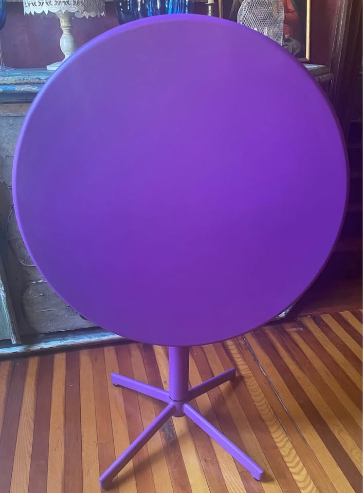 ZUO MODERN PURPLE FOLDING TABLE - photo 4