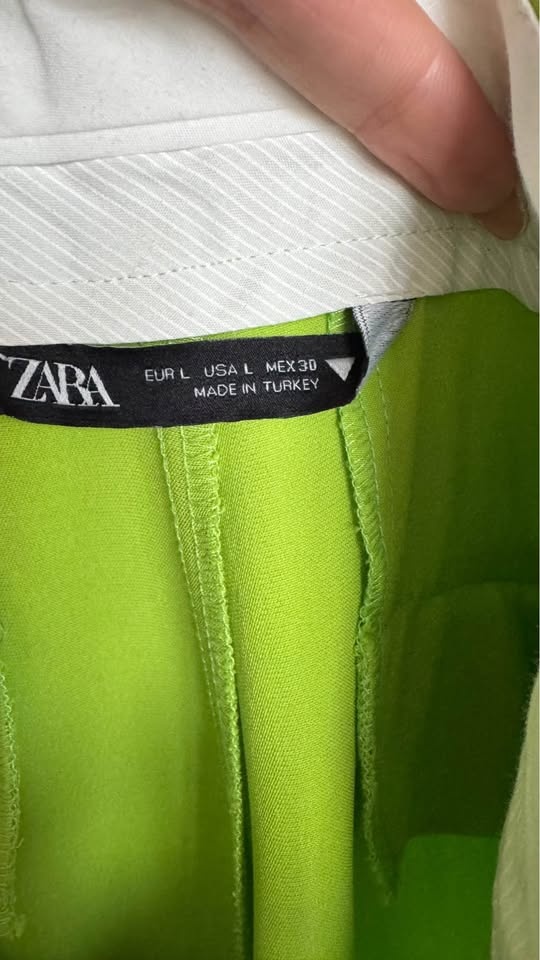 Zara neon Trousers | size Large - photo 5