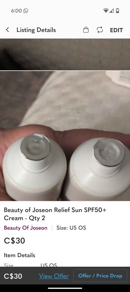 Beauty of Joseon Relief Sun SPF50+ Cream - Qty 2 - photo 3