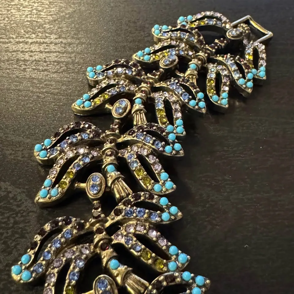 NEW 🧡 Fairycore Dragonfly Artistry Bracelet image indicator(3)