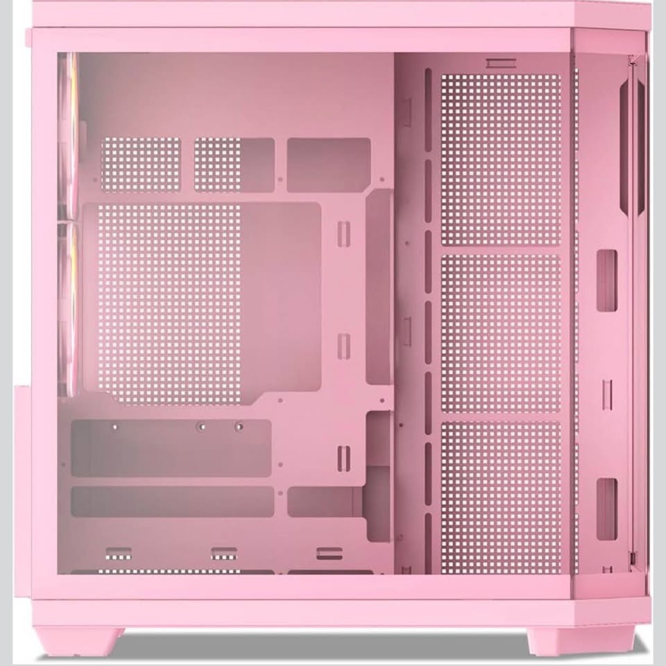 (New) Computer PC Case(Pink) - photo 3