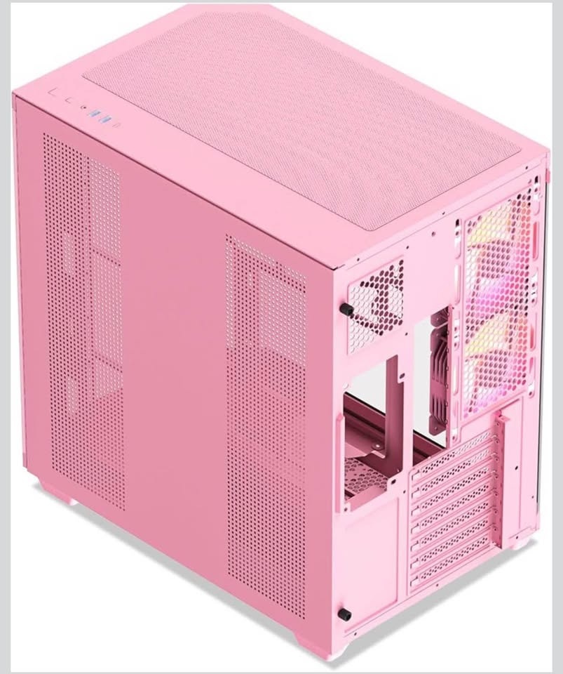 (New) Computer PC Case(Pink) - photo 4