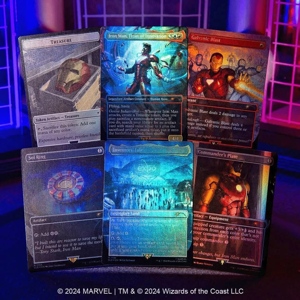 IRON MAN Marvel Secret Lair Drop SEALED MTG Magic the Gathering
