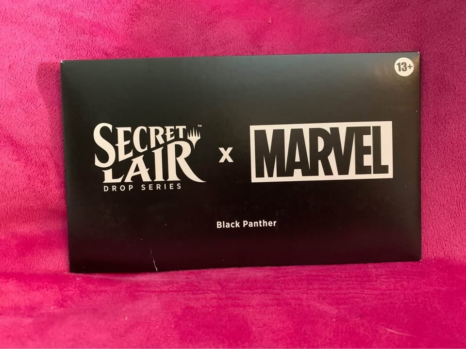 BLACK PANTHER Marvel Secret Lair Drop SEALED MTG Card Set - photo 2
