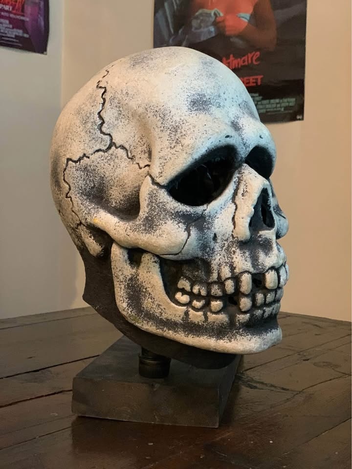 Vintage Don Post Halloween Skull Mask - Halloween III Movie Desi - photo 3