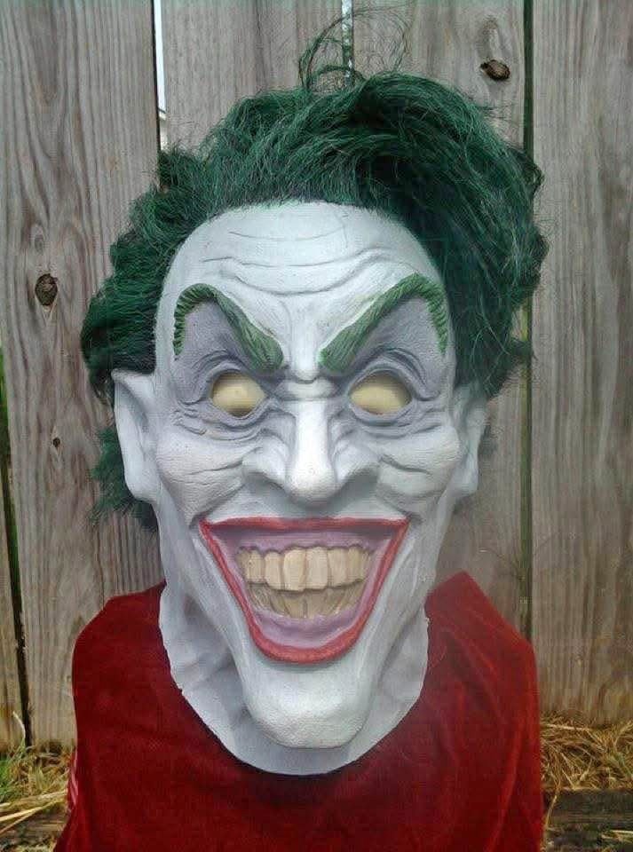 Custom Latex JOKER Mask Prototype #1 - Only 4 Made!