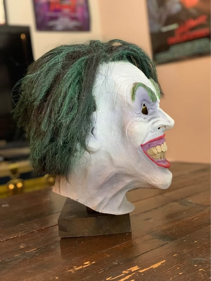 Custom Latex JOKER Mask Prototype #1 - Only 4 Made! - photo 5