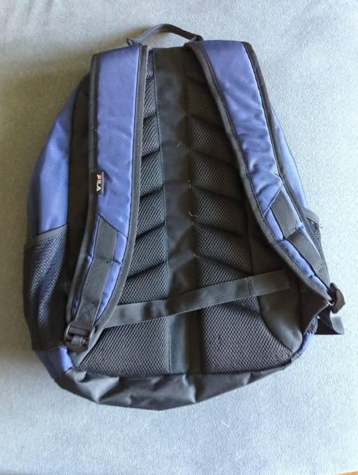 Blue and White Backpack - photo 2