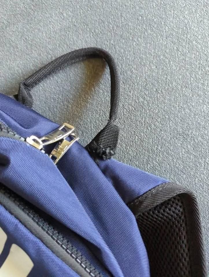 Blue and White Backpack - photo 3