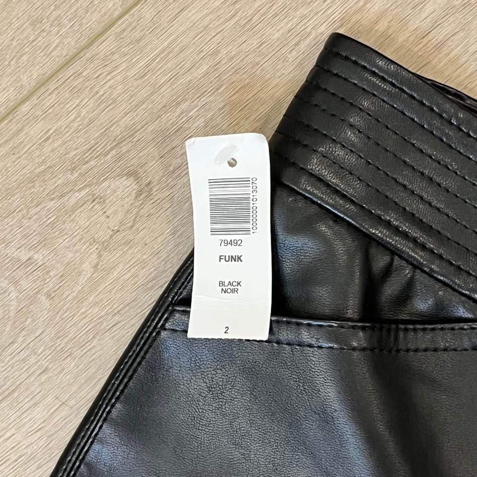 Aritzia Wilfred Funk High‑waisted Vegan Leather Pants - photo 4