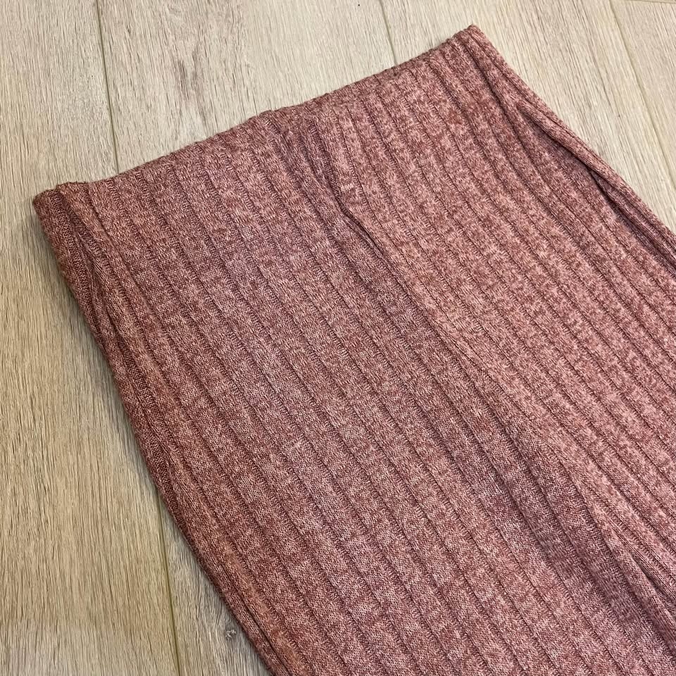 Zara Ribbed Knit Flare Pants - Size S - photo 4