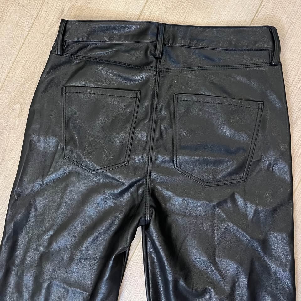Kismet Black Faux Leather Pants - New with Tags! - photo 4