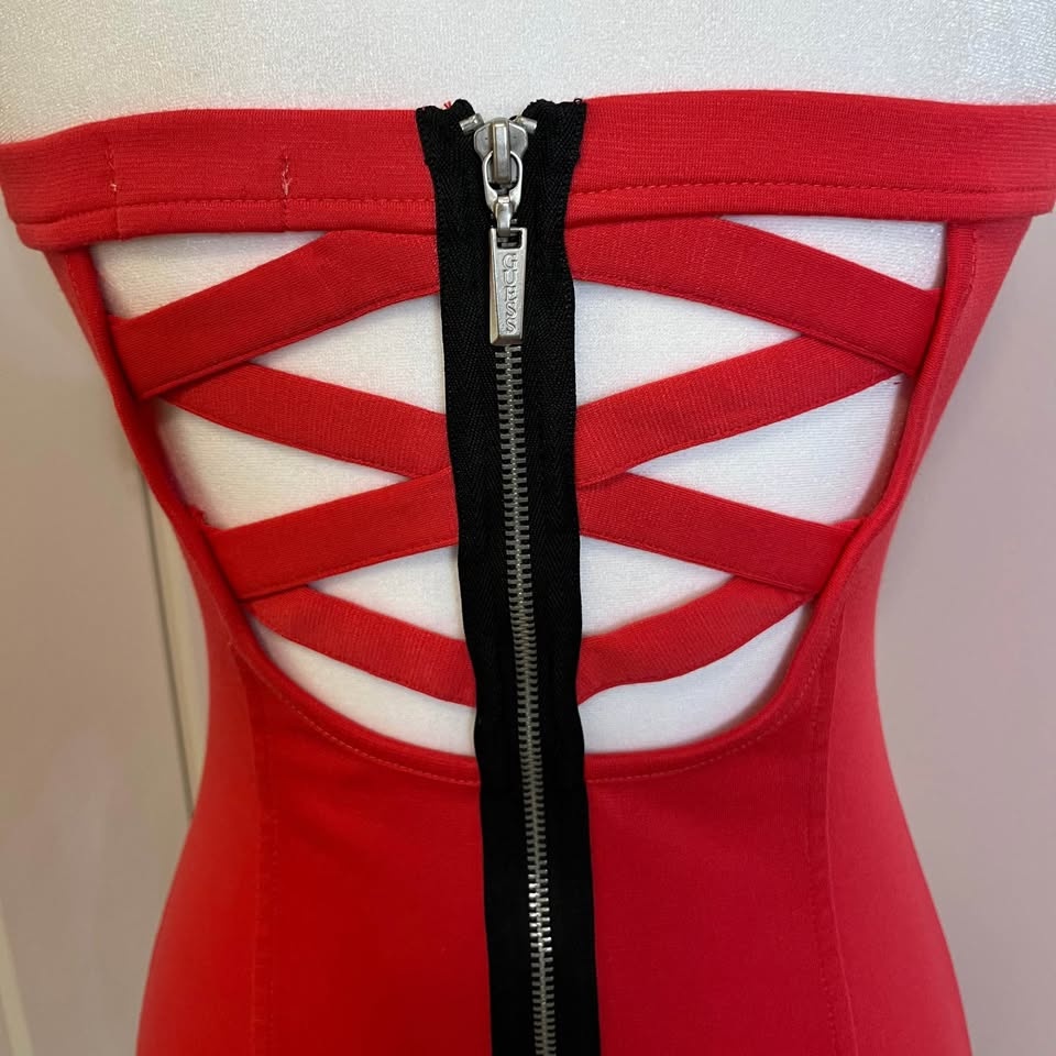 GUESS Coral Tube-top Dress - Size S - photo 5