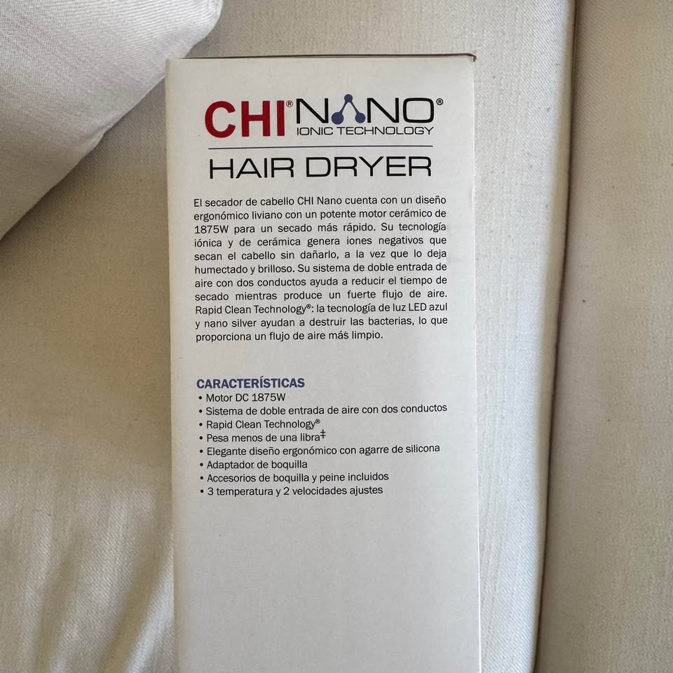 Chi Nano Hair Dryer | Limited Edition Pink | New in Box - photo 4