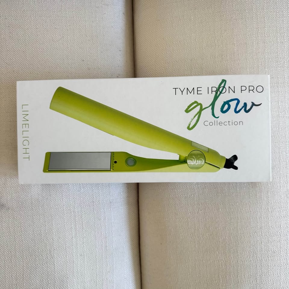 Tyme Iron Pro 2-in-1 Flat Iron & Curler - Limelight Green | New - photo 2