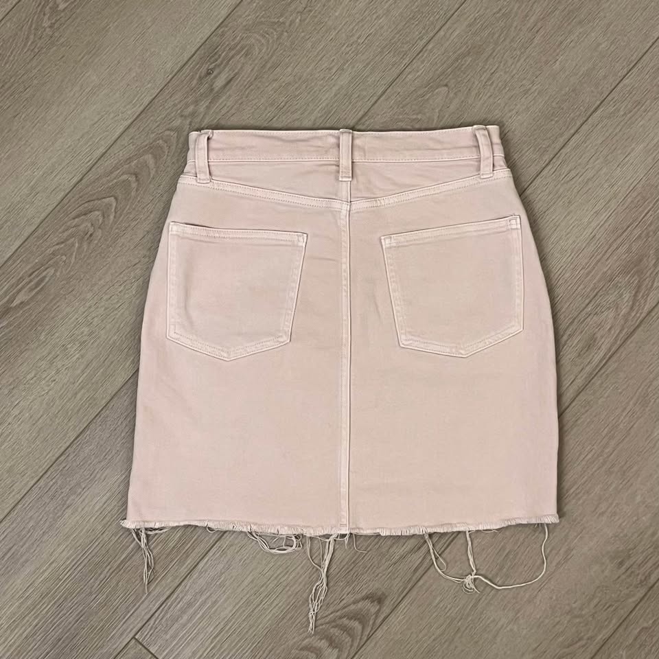 Wilfred Free Soft Pink Denim Skirt - Aritzia Size 4 - photo 2