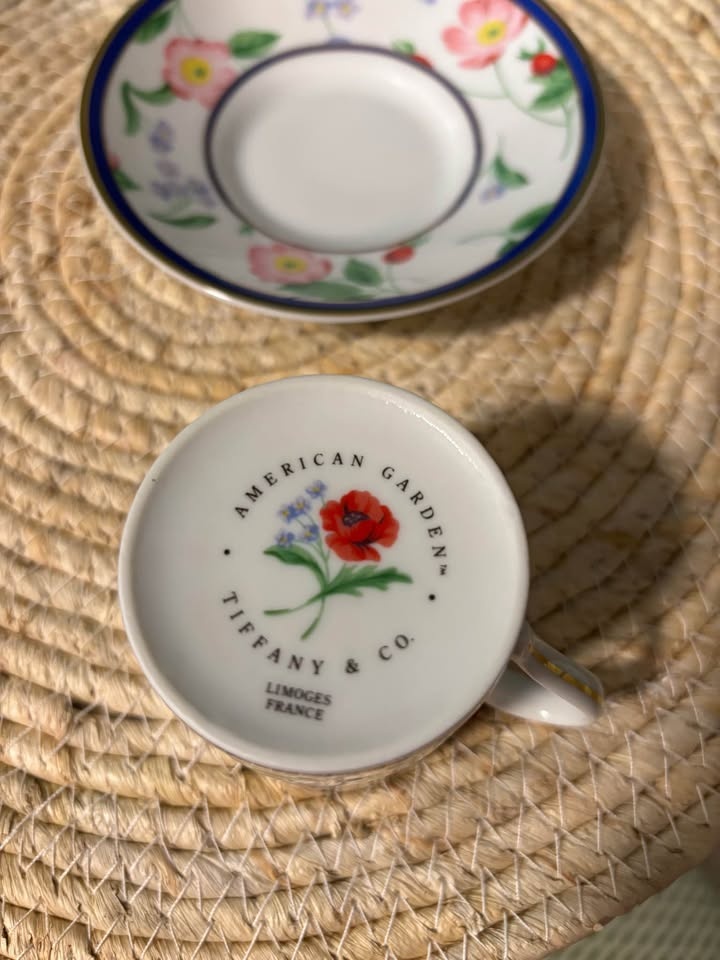 Tiffany & Co American Garden cup and saucer - photo 2