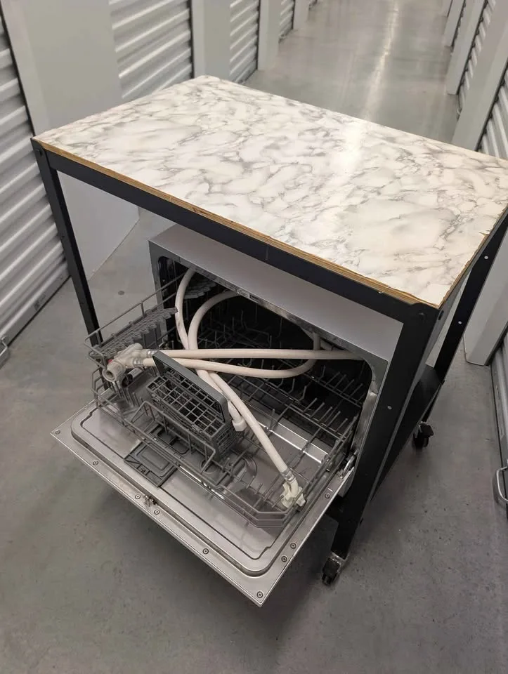 Countertop Dishwasher with Rolling Cart image indicator(3)