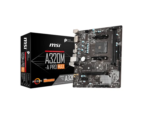 MSI A320M-A PRO MAX Motherboard AM4