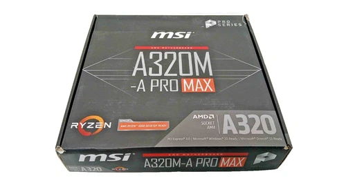 MSI A320M-A PRO MAX Motherboard AM4 - photo 2