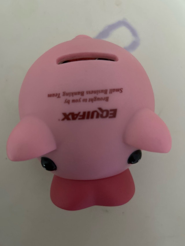 Mini piggy bank full of penny’s - photo 3