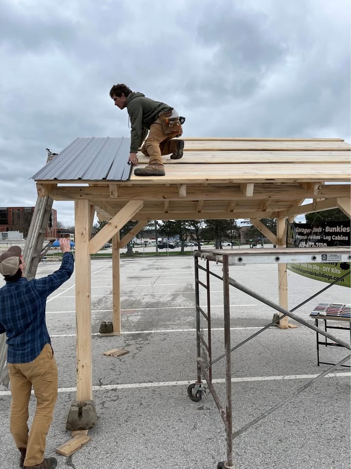 12x12 Classic Timberframe Pavilion Kit - photo 2