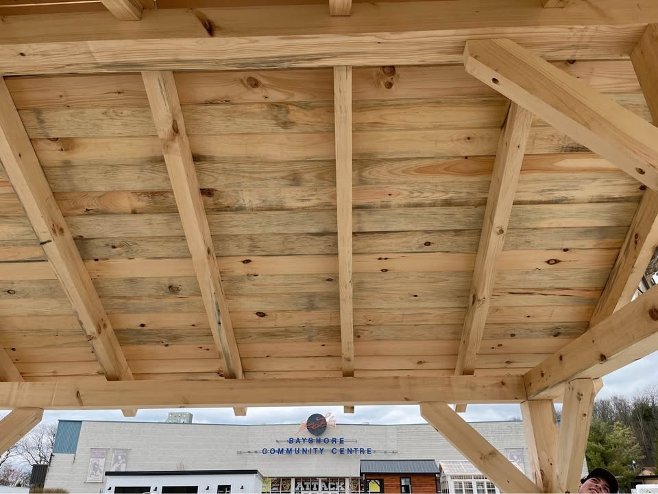 12x12 Classic Timberframe Pavilion Kit - photo 3