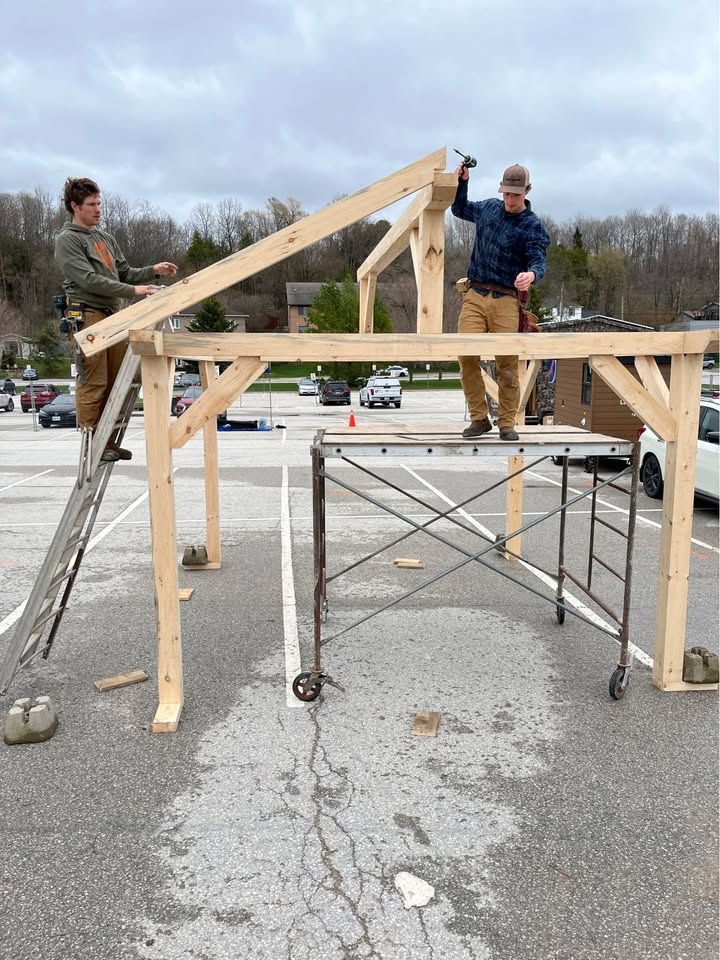 12x12 Classic Timberframe Pavilion Kit - photo 4