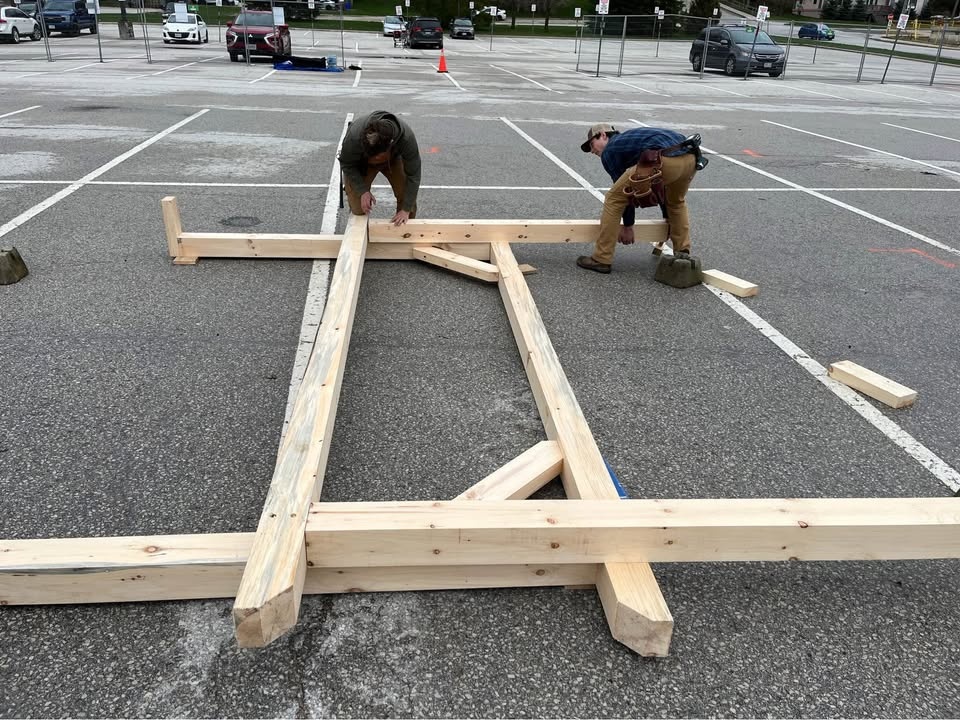 12x12 Classic Timberframe Pavilion Kit - photo 5
