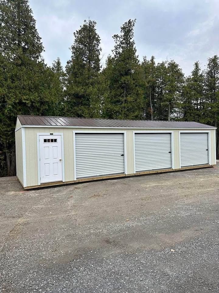 Think Spring Storage! 12x40 Garage Custom Build