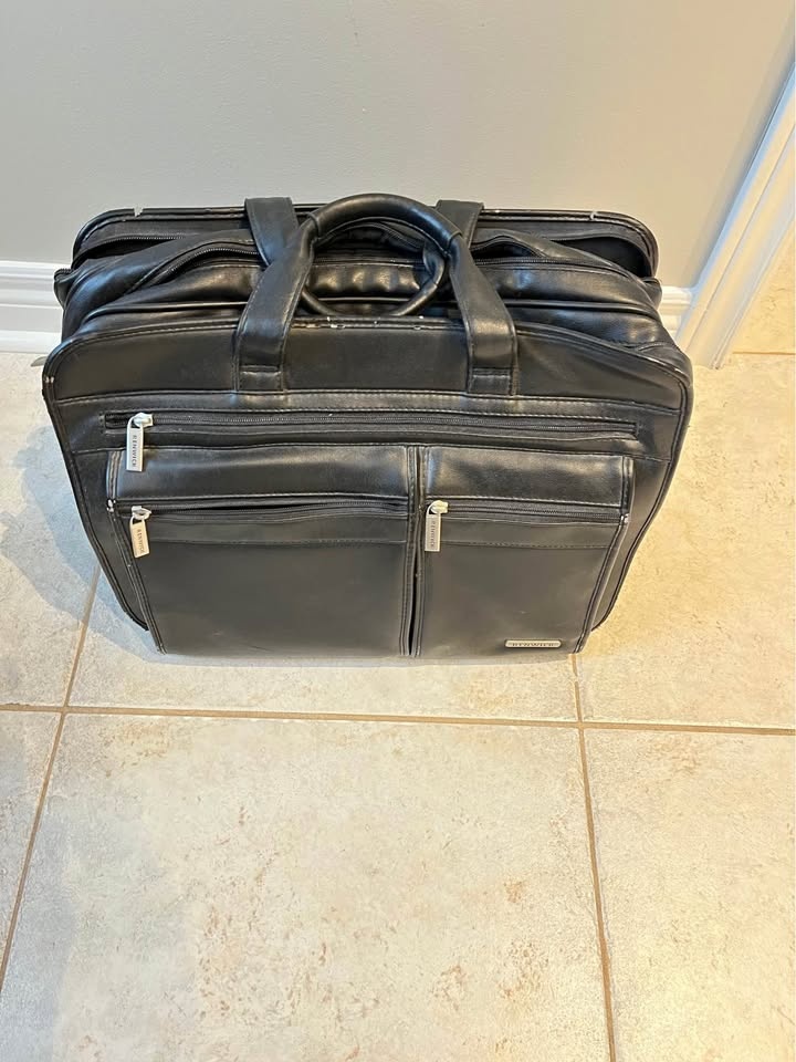 Black Renwick Soft Briefcase