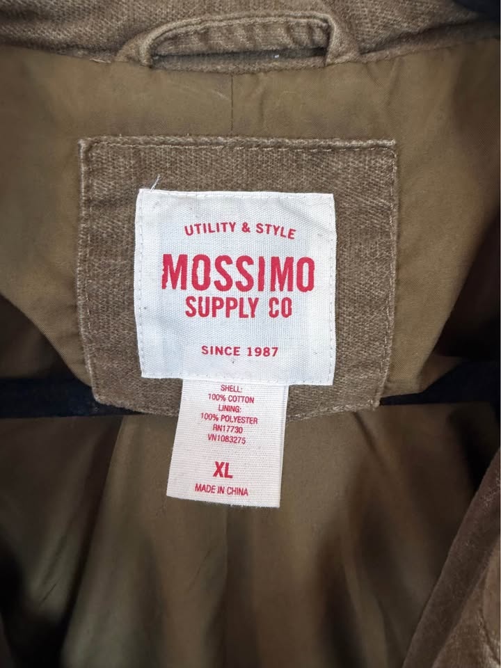 Like New Women’s XL Brown Cotton Corduroy Jacket - photo 3